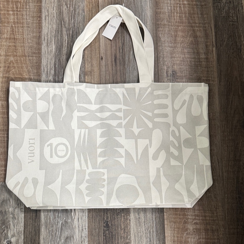 NEW Vuori 10 year Anniversary Tote Bag